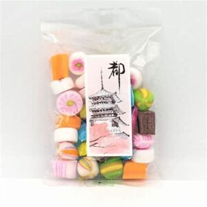 Taiki Miyako Traditional Japanese Hard Candy with Floral Designs